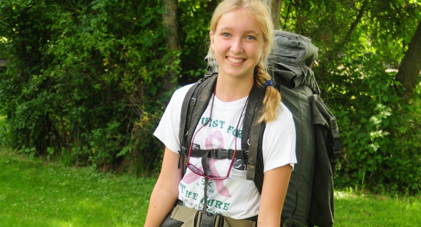summer backpacking program for teens near philadelphia 